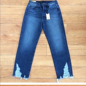 3x1 gorgeous frayed denim